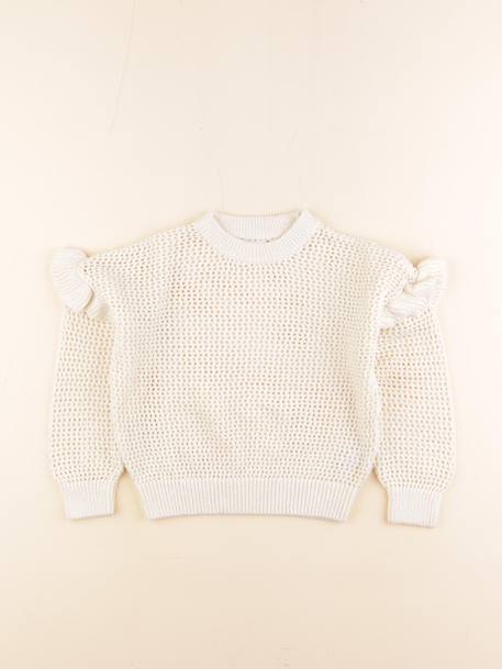 Pull - 5 ans Blanc 1 - vertbaudet enfant 
