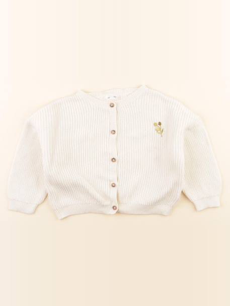 Gilet - 18 mois Blanc 1 - vertbaudet enfant 