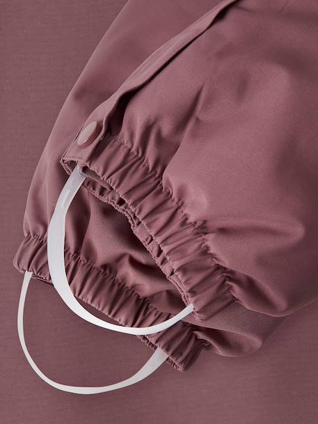 Combinaison de neige doublée polaire enfant NAME IT bleu foncé+mauve 8 - vertbaudet enfant 