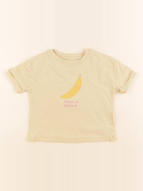 Tee-shirt - 4 ans Jaune 1 - vertbaudet enfant 