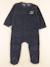 Pyjama velours - 18 mois Bleu 1 - vertbaudet enfant 