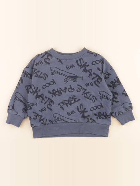 Sweat - 3 ans Bleu 1 - vertbaudet enfant 