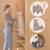 Grand parc bébé florence easy fold avec pliage rapide et sac de transport Beige sand+Grey graphite 2 - vertbaudet enfant 