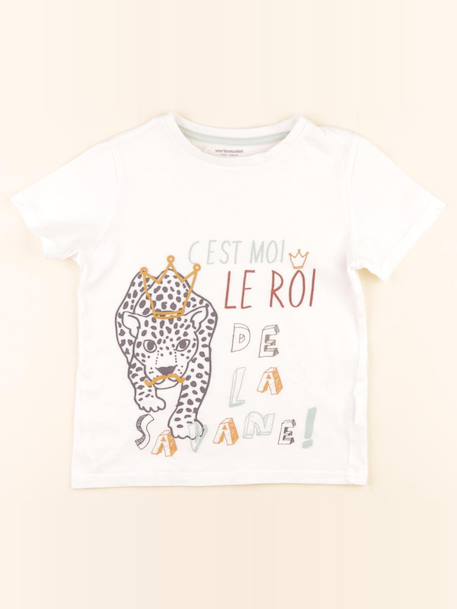 Tee-shirt - 5 ans Blanc 1 - vertbaudet enfant 