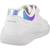 Baskets enfant fille Blanc c0761+Rose c8w1z 3 - vertbaudet enfant 