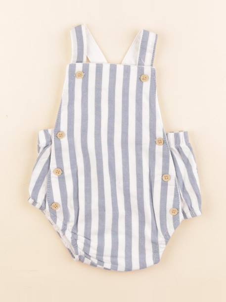 Combinaison - 3 mois Blanc, bleu 1 - vertbaudet enfant 