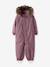 Combinaison de neige doublée polaire enfant NAME IT bleu foncé+mauve 6 - vertbaudet enfant 