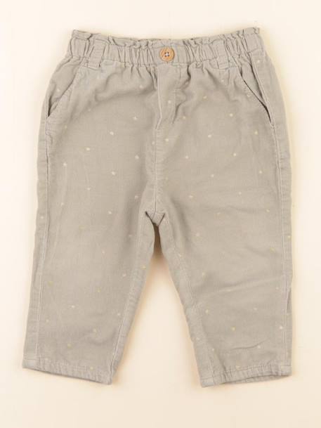Pantalon - 12 mois Vert 1 - vertbaudet enfant 