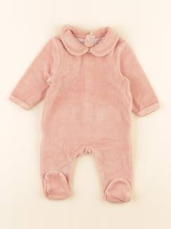 Seconde main-Fille-Pyjama velours - 1 mois