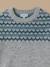 Pull jacquard avec laine garçon Gris 2 - vertbaudet enfant 