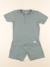 Pyjama coton - 8 ans Vert 1 - vertbaudet enfant 