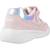 Baskets enfant fille Blanc c0761+Rose c8w1z 9 - vertbaudet enfant 
