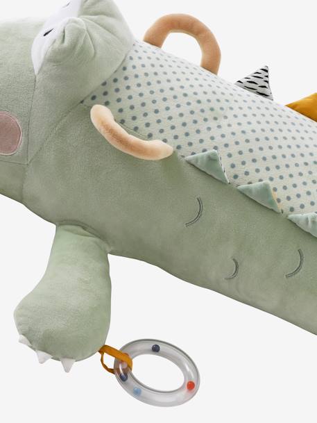 Grande peluche d'activités Crocodile vert 8 - vertbaudet enfant 