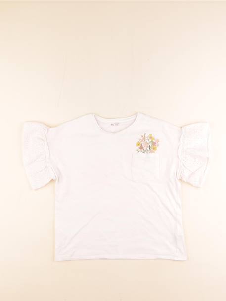 Tee-shirt - 14 ans Blanc 1 - vertbaudet enfant 