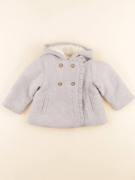 Manteau - 18 mois Gris 1 - vertbaudet enfant 