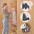 Grand parc bébé florence easy fold avec pliage rapide et sac de transport Beige sand+Grey graphite 8 - vertbaudet enfant 