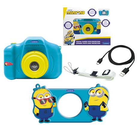 Camera pour enfants avec protection minions Jaune 1 - vertbaudet enfant 