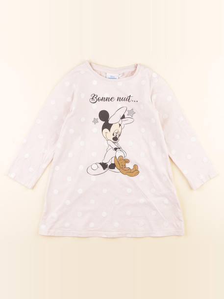 Chemise de nuit coton - 4 ans Rose 1 - vertbaudet enfant 