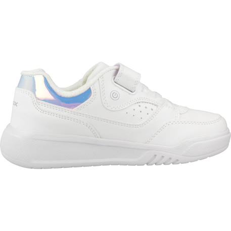 Baskets enfant fille Blanc c0761+Rose c8w1z 1 - vertbaudet enfant 
