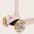 Trottinette enfant 3 roues jessy avec roues lumineuses et hauteur réglable Grey brown+Grey green+Pink rose 17 - vertbaudet enfant 