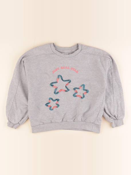 Sweat - 10 ans Gris 1 - vertbaudet enfant 
