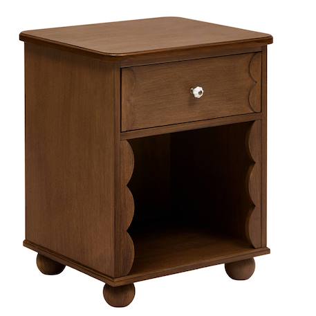 Table de chevet rectangulaire avec tiroir - mona Marron 1 - vertbaudet enfant 