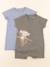 Lot de 2 pyjamas coton - 12 mois Bleu, vert 1 - vertbaudet enfant 