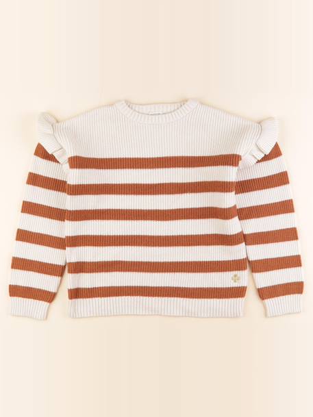 Pull - 12 ans Beige, marron 1 - vertbaudet enfant 