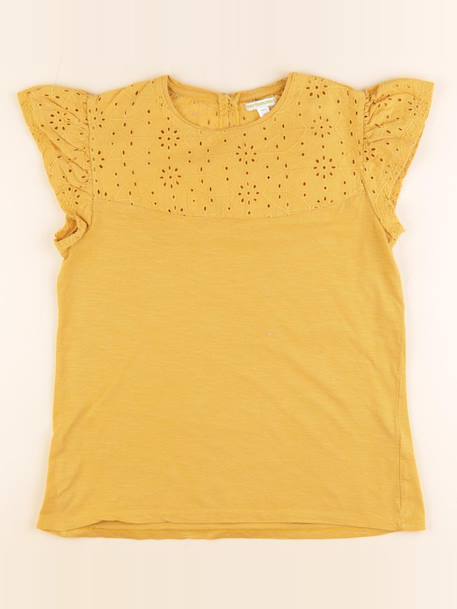 Tee-shirt - 14 ans Jaune 1 - vertbaudet enfant 