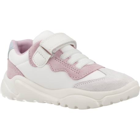 Baskets enfant fille en textile Blanc c1138 5 - vertbaudet enfant 