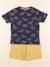 Pyjama coton - 5 ans Bleu, jaune 1 - vertbaudet enfant 