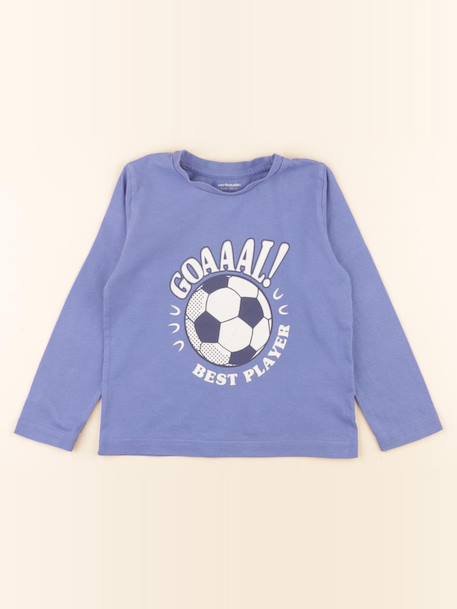 Tee-shirt - 4 ans Bleu 1 - vertbaudet enfant 