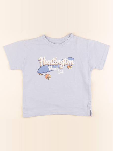 Tee-shirt - 5 ans Bleu 1 - vertbaudet enfant 