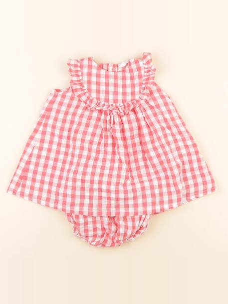 Robe - 6 mois Rose 1 - vertbaudet enfant 