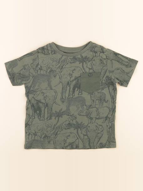 Tee-shirt - 4 ans Vert 1 - vertbaudet enfant 