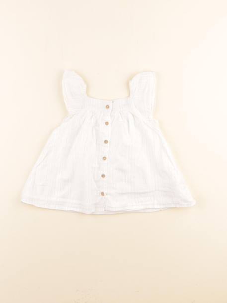 Blouse - 3 ans Blanc 1 - vertbaudet enfant 
