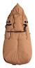 Chancelière pour poussette XL TOO camel+noir / créme 4 - vertbaudet enfant 