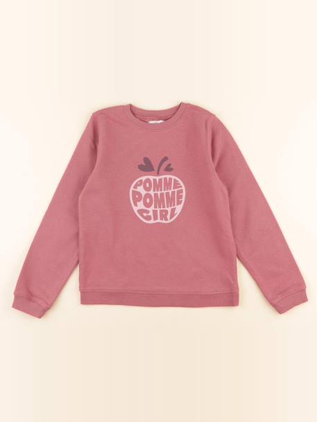 Sweat - 8 ans Rose 1 - vertbaudet enfant 