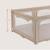Grand parc bébé florence easy fold avec pliage rapide et sac de transport Beige sand+Grey graphite 5 - vertbaudet enfant 