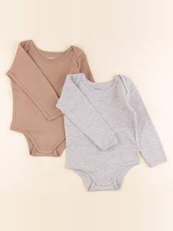 Seconde main-Fille-Lot de 2 bodies en coton - 36 mois