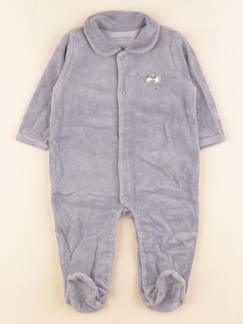 Seconde main-Garçon-Pyjama, surpyjama, dors-bien-Pyjama velours - 6 mois