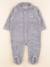 Pyjama velours - 6 mois Bleu 1 - vertbaudet enfant 