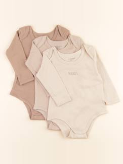 Seconde main-Garçon-Lot de 3 bodies en coton - 12 mois