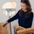 Barrière de sécurité bébé truus slim 75-105 cm à fixation par pression sans perçage Grey+White 2 - vertbaudet enfant 