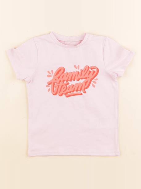 Tee-shirt - 9 mois Rose 1 - vertbaudet enfant 