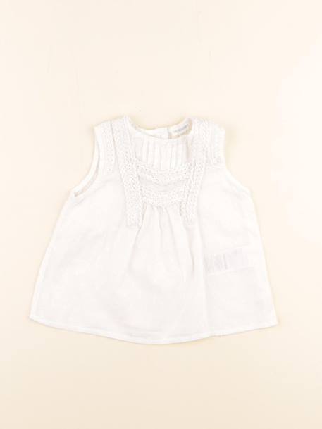 Blouse - 3 ans Blanc 1 - vertbaudet enfant 