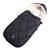 Chancelière pour poussette XL TOO camel+noir / créme 7 - vertbaudet enfant 