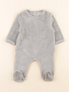 Seconde main-Garçon-Pyjama, surpyjama, dors-bien-Pyjama velours - 1 mois
