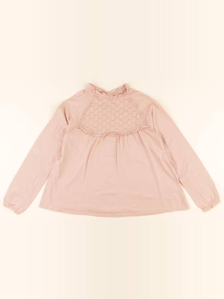 Tee-shirt - 12 ans Rose 1 - vertbaudet enfant 
