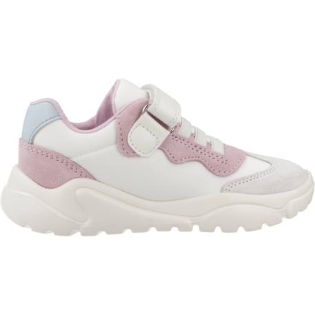 Baskets enfant fille en textile Blanc c1138 1 - vertbaudet enfant 